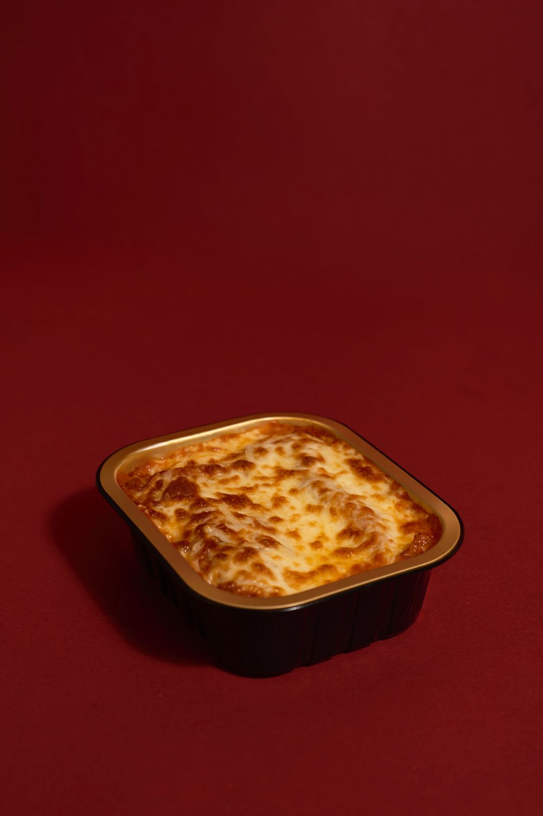 Lasaña L'Originale con capas de boloñesa y queso fundido